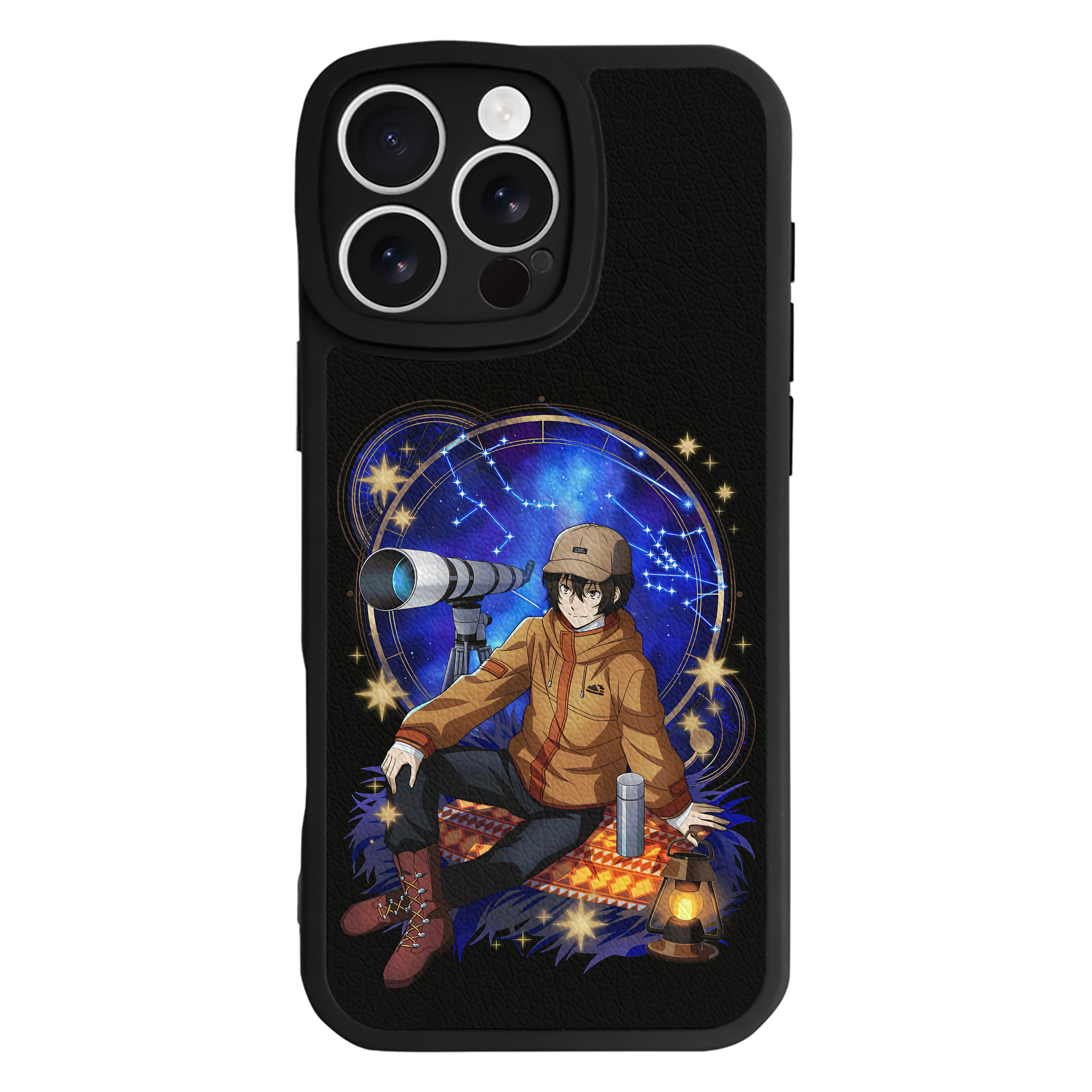 （画像用） 文豪ストレイドッグス Bungo Stray Dogs 【iPhone 16シリーズ対応】シリコンスマホケース（レザー調） 材質：シリコン
